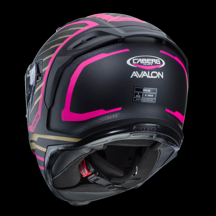 CASCO AVALON FORGE NEGRO MATE/PINK/ANT - SECURTEX MOTOR S.L (t/a MaximoMoto)