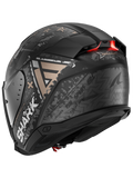 SHARK SKWAL i3 JET Hellcat Casco negro mate cromado antracita
