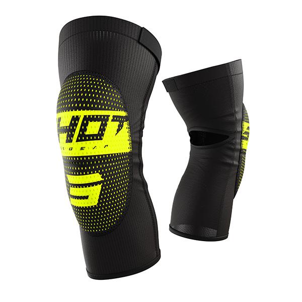 SHOT KNEE GUARDS KID RODILLERAS DE MOTO 2.0 NEGRO NEON AMARILLO