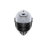 Shark Spartan RS Blank Casco blanco plateado brillante ECE 22.06
