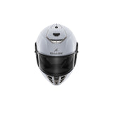 Shark Spartan RS Blank Casco blanco plateado brillante ECE 22.06