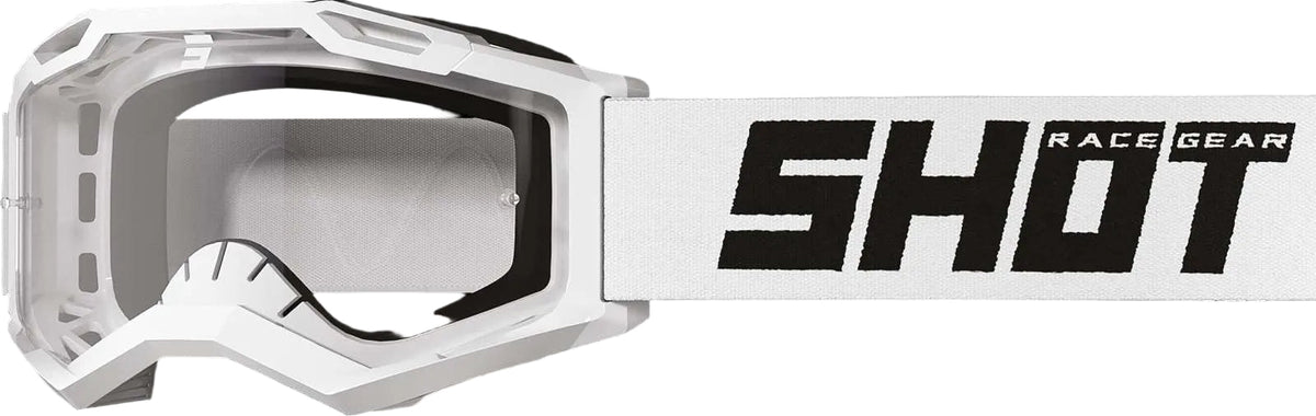 SHOT LITE GAFAS DE MOTO BLANCO BRILLANTE