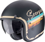 SCORPION BELFAST EVO ADONIS ABIERTO CASCO Negro mate-beige