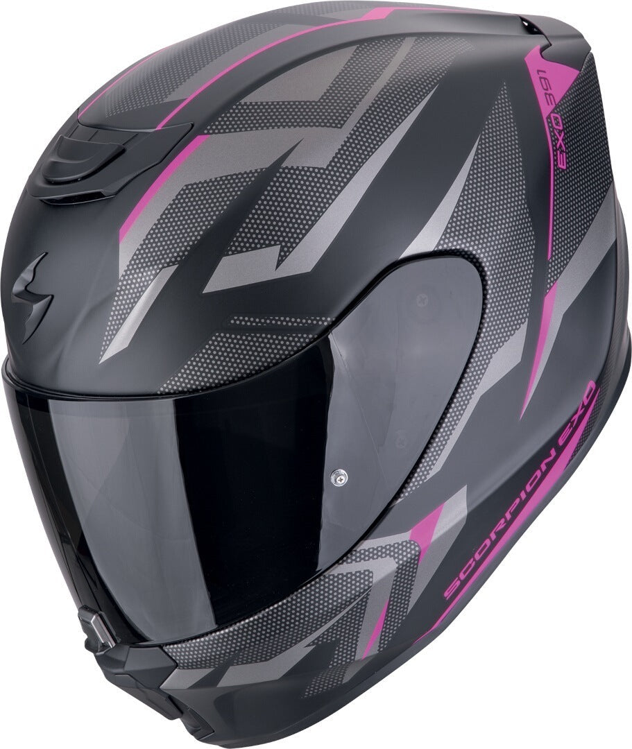 SCORPION CASCOS INTEGRALES EXO-391 AAXO NEGRO MATE ROSA