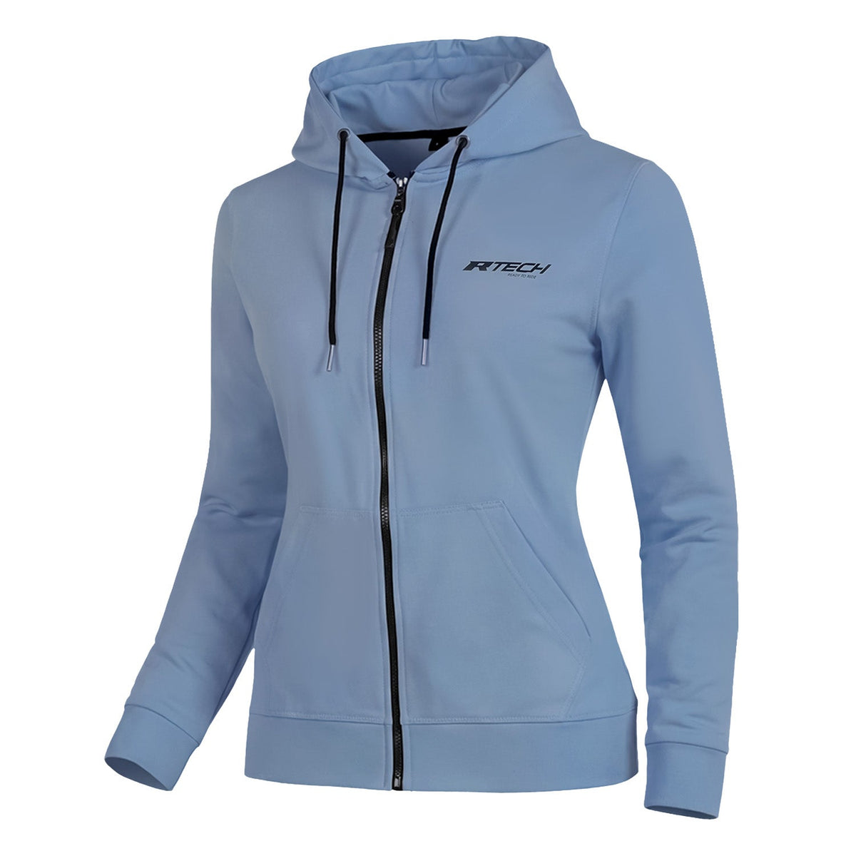 R-TECH STREET X CASUAL HOODIE SENYORA PURPURA CENIZA