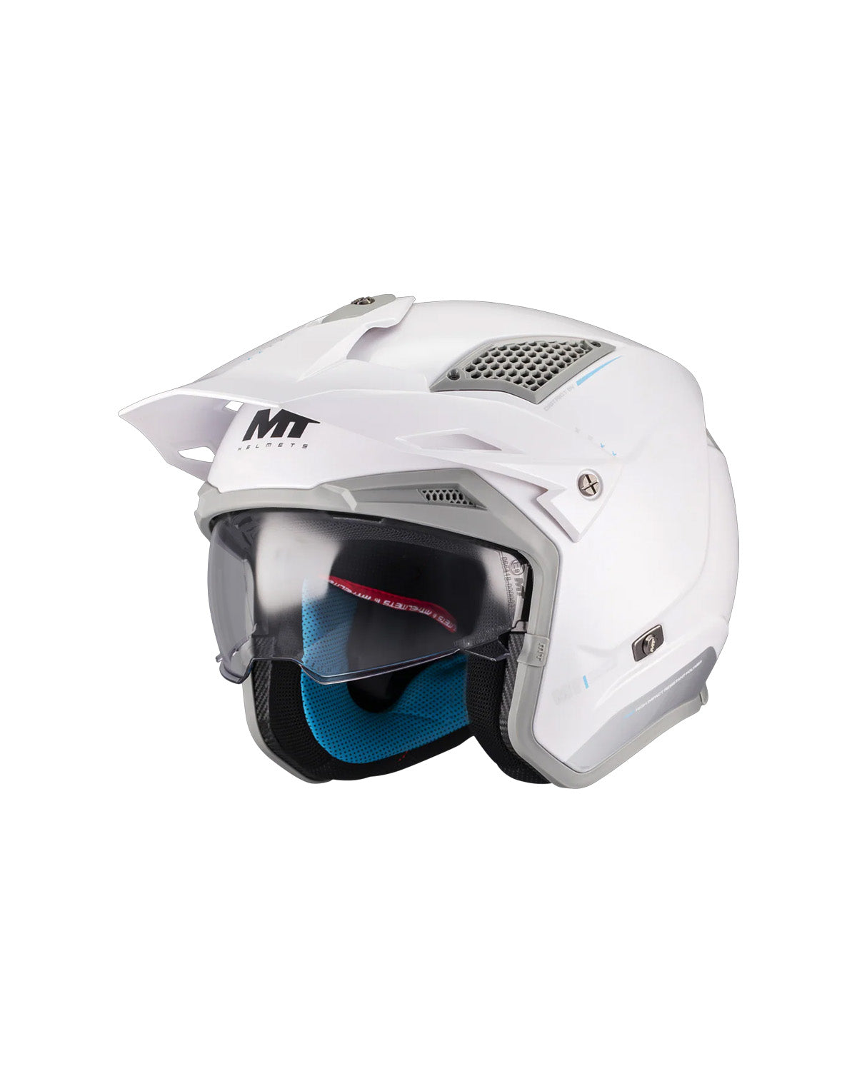 MT DISTRICT SV S SOUL A2 CASCO ABERTO DE MOTO BRILLO