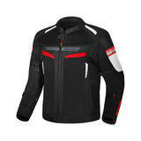 BELA SPRINTER TEXTIL KIDS JAQUETE DE MOTO NEGRO ROJO