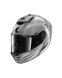 SHARK  SPARTAN RS SPEED-TECH  Plata Blanco NEGRO Casco De Moto