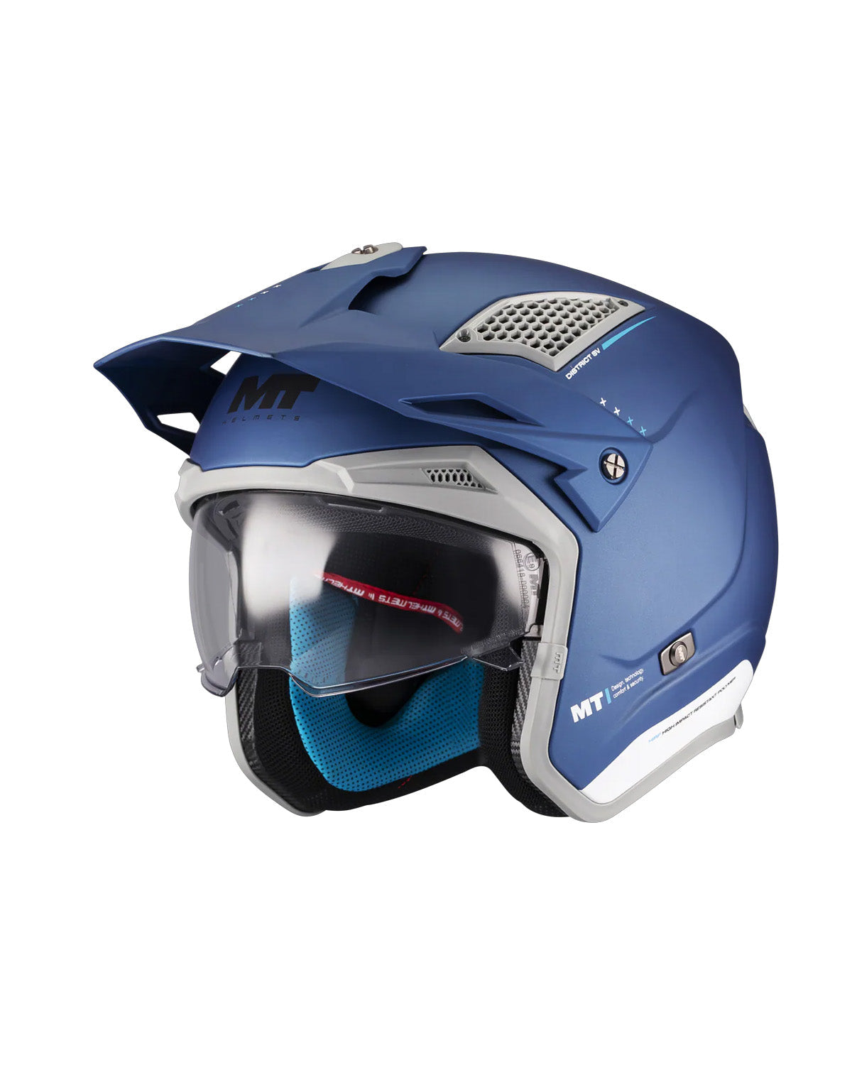 MT DISTRICT SV S SOUL C7 CASCO ABERTO DE MOTO MATE