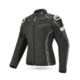 R-TECH KNIGHT RIDER  3 IN 1 TEXTIL CHAQUETA DE MOTO MUJE (CORTO) NEGRO ANTHRA BLANCO