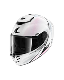 SHARK  SPARTAN RS SPEED-TECH Blanco Violeta NEGRO Casco De Moto