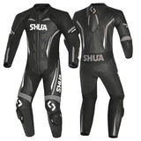 SHUA INFINITY 1PC MONO DE MOTO HOMBRE NEGRO GRIS