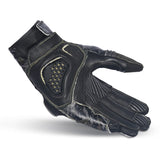 BELA ARMOUR PRO GUANT DE MOTO SHORT HOME NEGRE