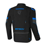R-TECH KNIGHT RIDER  3 IN 1 TEXTIL CHAQUETA DE MOTO HOMBRE (LARGO) NEGRO ANTHRA AZUL