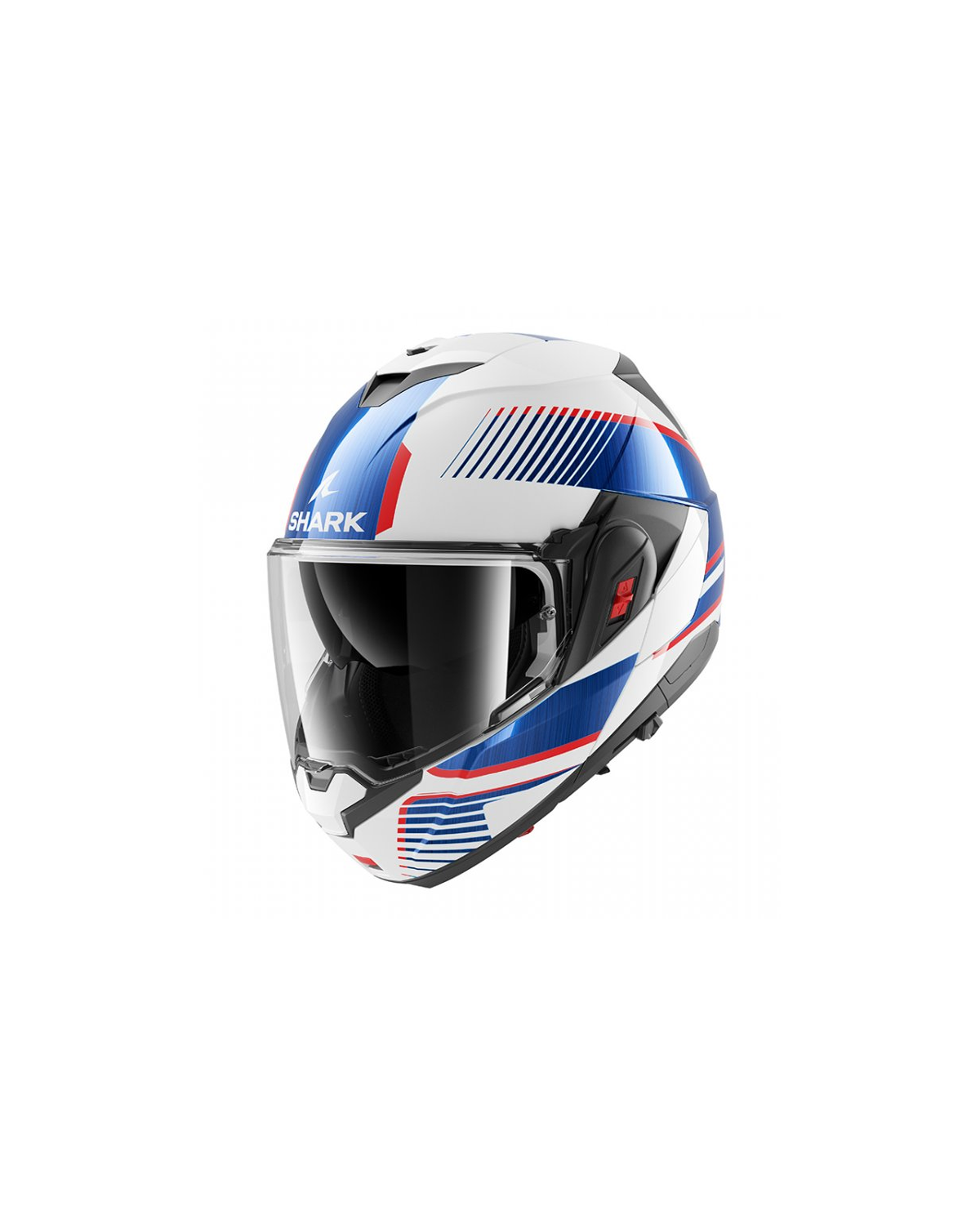 SHARK  OXO SPEED-TECH NEGRO Azul Blanco Casco De Moto