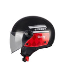 MT STREET S RUNWAY B5 CASCO ABERTO DE MOTO BRILLO