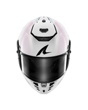 SHARK  SPARTAN RS SPEED-TECH Blanco Violeta NEGRO Casco De Moto