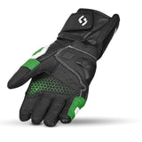 SHUA RANGER PRO GUANT DE MOTO NEGRE BLANC VERD