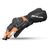 SHUA RANGER PRO GUANT DE MOTO HOME NEGRE BLANC TARONJA