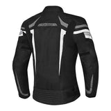 BELA HIGHLAND CHAQUETA DE MOTO TEXTILE MUJER HIELO GRIS