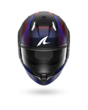 SHARK  SPARTAN RS SPEED-TECH Mat NEGRO Azul Rojo Casco De Moto