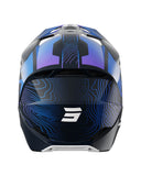SHOT APEX CASCO DE MOTO AZUL GLOSSY