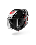 SHARK  OXO SPEED-TECH Blanco Rojo NEGRO Casco De Moto