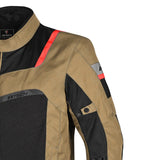 R-TECH SPIRAL MESH CHAQUETA DE MOTO VERANO HOMBRE MARRON NAGRO