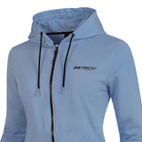 R-TECH STREET X CASUAL HOODIE SENYORA PURPURA CENIZA