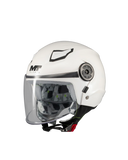 MT NINOS OF514 LITE PURE A0 CASCO ABERTO DE MOTO BRILLO
