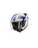 SHARK  OXO SPEED-TECH NEGRO Azul Blanco Casco De Moto