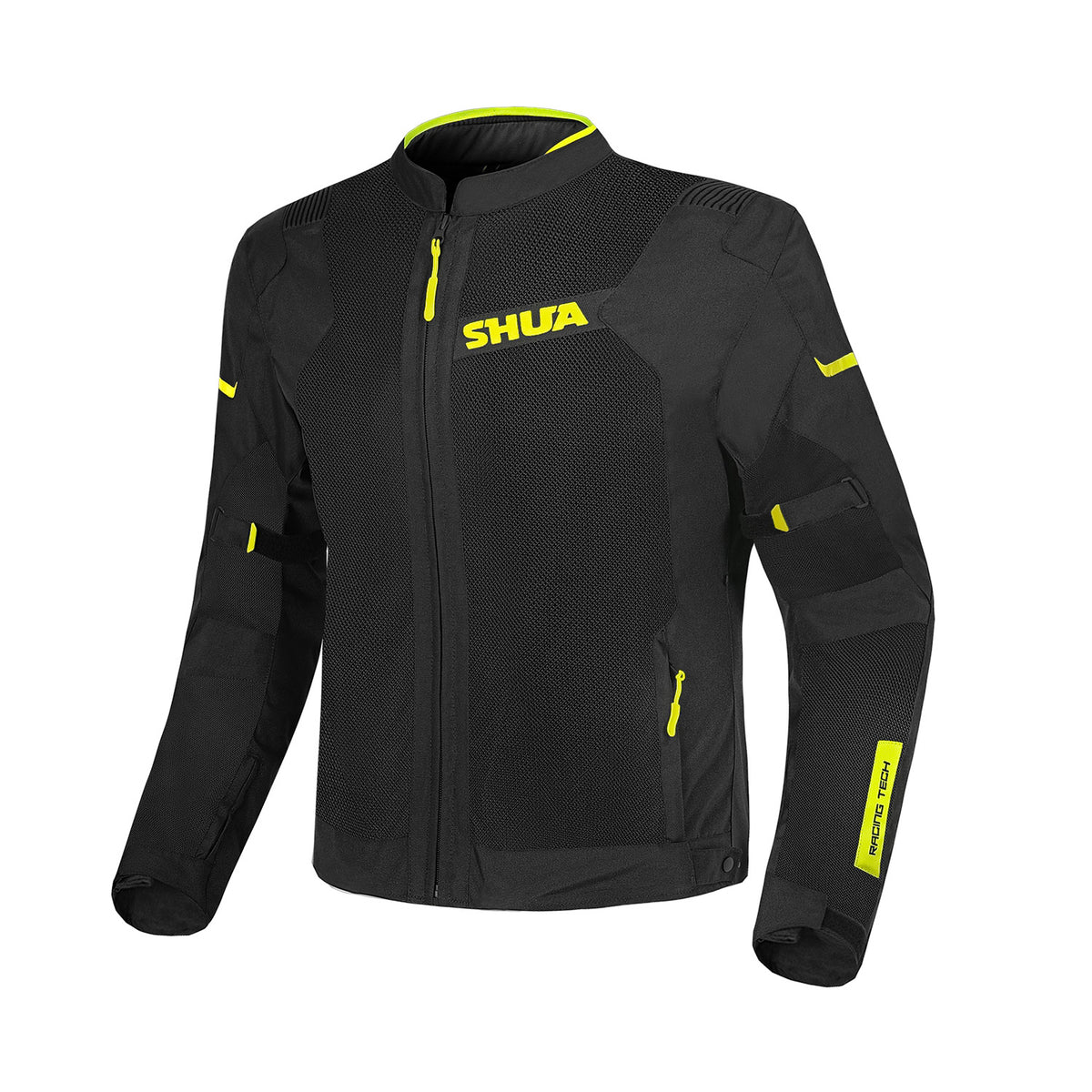 SHUA GRAVITY LITE TEXTIL JAQUETE DE MOTO HOME NEGRE GROC