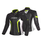 R-TECH TOM RIDER JAQUETES DE MOTO SENYORA NEGRE GROC FLOUR