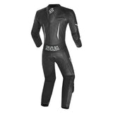 SHUA INFINITY 1PC MONO DE MOTO MUJER NEGRO BLANCO