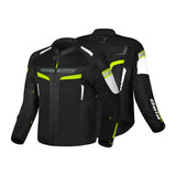 BELA SPRINTER CHAQUETA DE MOTO TEXTIL HOMBRE NEGRO AMARILLO FLUOR