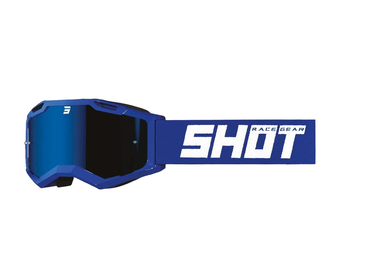 SHOT ROCKET KID 2.0 GAFAS DE MOTO IRIDIUM NAVY BRILLANTE