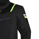 R-TECH SPIRAL MESH CHAQUETA DE MOTO HOMBRE NEGRO AMARILLO FLOU