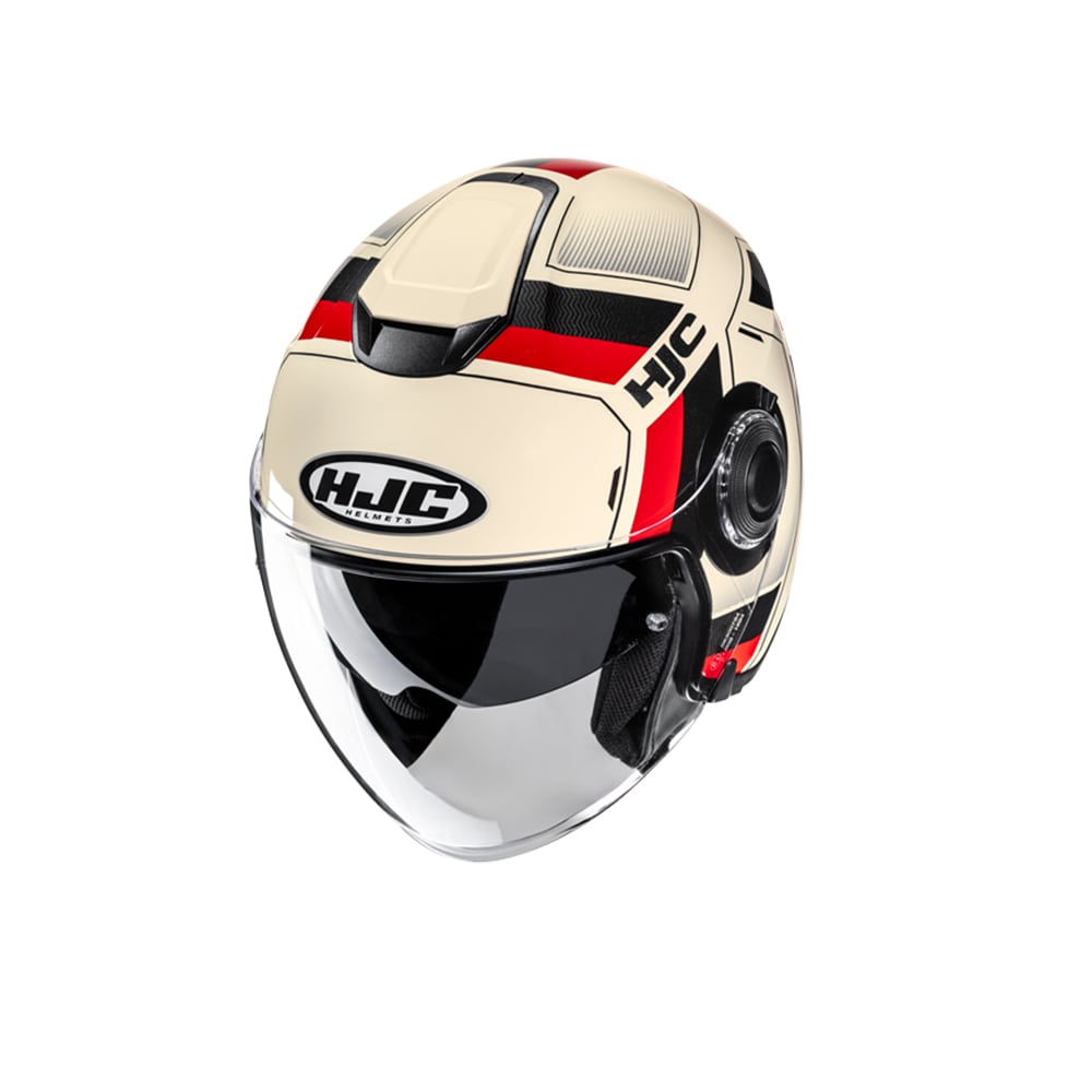 HJC i40N VELU MC1 Casco Jet Abierto Para Scooter