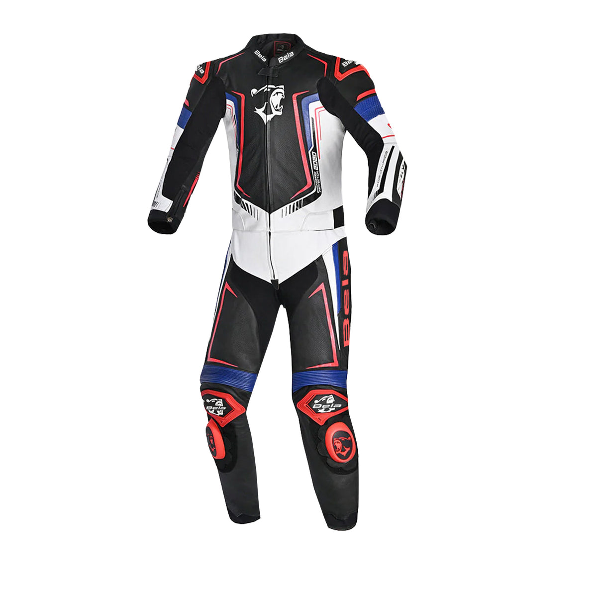 BELA BEAST MONO 2PC MOTO DE HOME NEGRE BLANC BLAU VERMELL