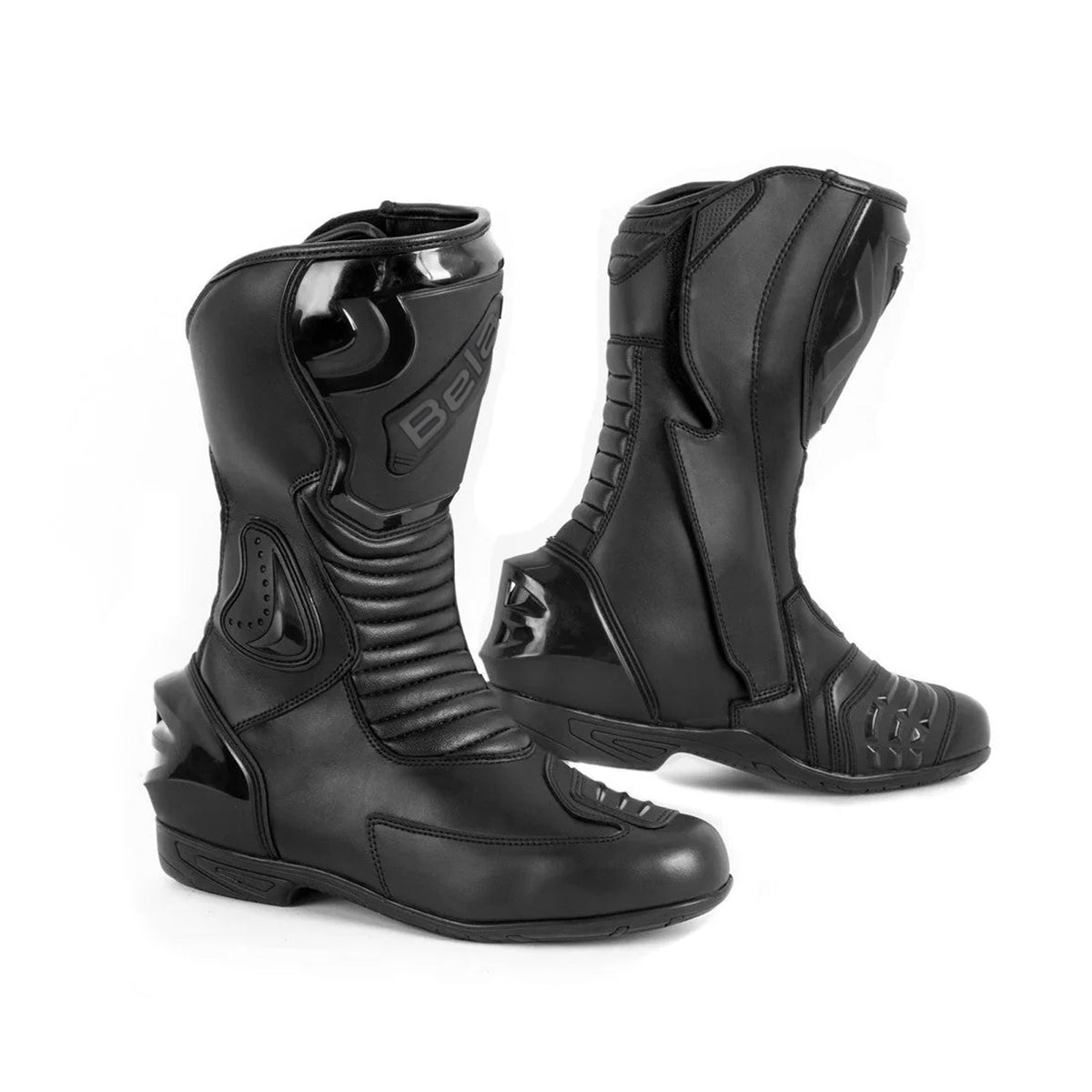 BELA - Botas Piel Track Racing Negro