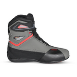 BELA BLAZE CUIR URBAN BOTA DE MOTO NEGRE GRIS VERMELL