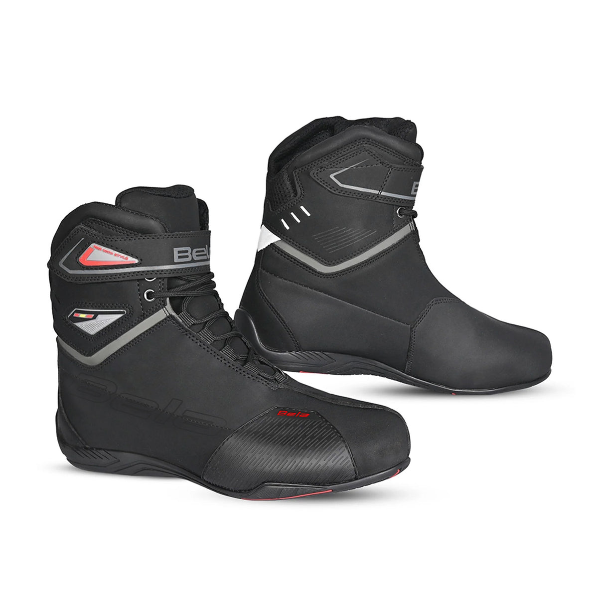 BELA BLAZE CUIR URBAN HOME BOTA DE MOTO NEGRE