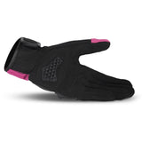 BELA STAR LADY GUANTES DE MOTO TEXTIL NEGRO ROSA