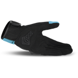 BELA STAR TEXTILE GUANTS  DE MOTO SENYORA NEGRE TURQUESA