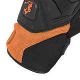 BELA - Guante Textil Star Man Negro/Naranja