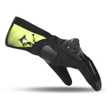 BELA TWIX TEXTIL GUANT DE MOTO DONA NEGRE F,GROC