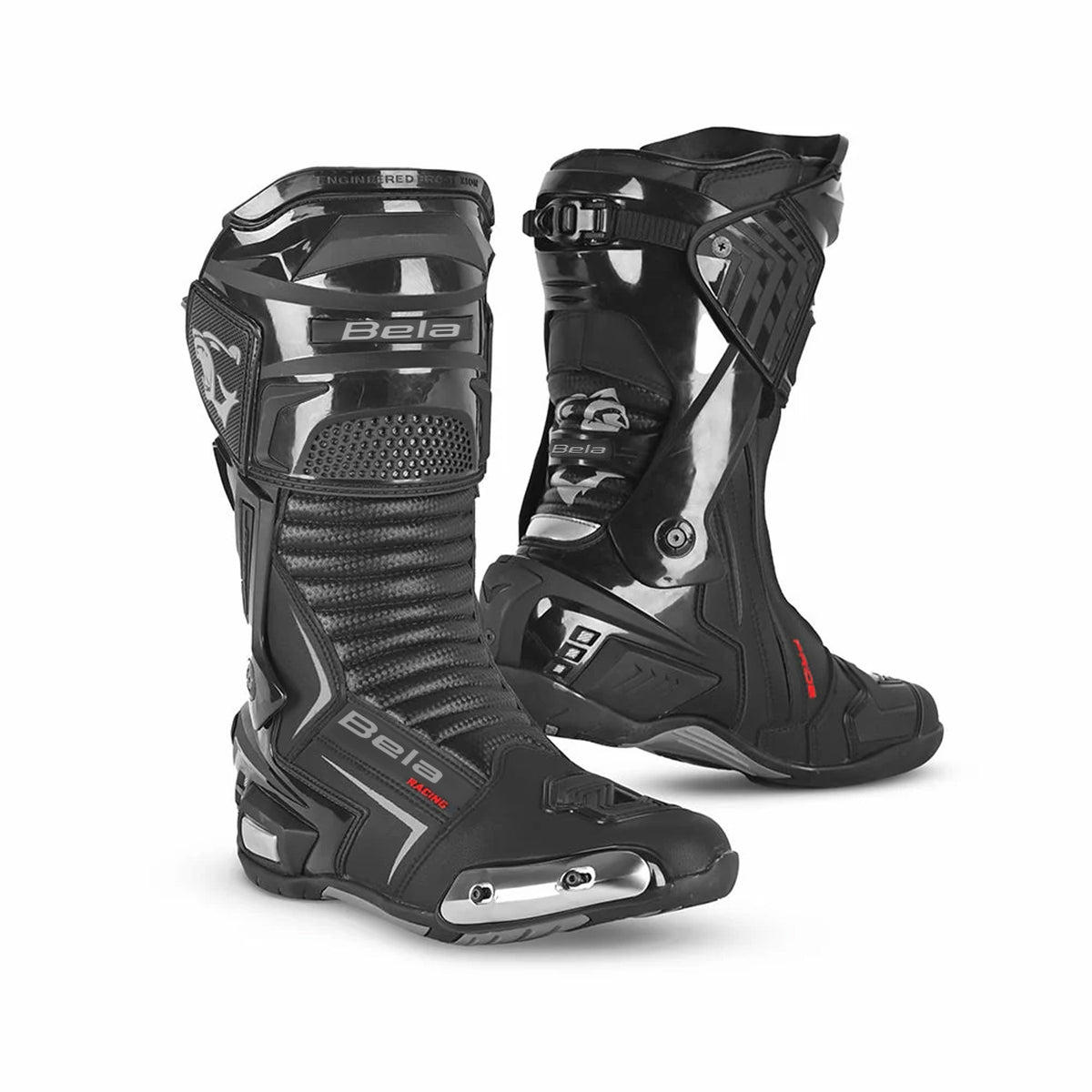 BELA SPEEDO 2.0 CARRERES CUIR BOTA DE MOTO NEGRE