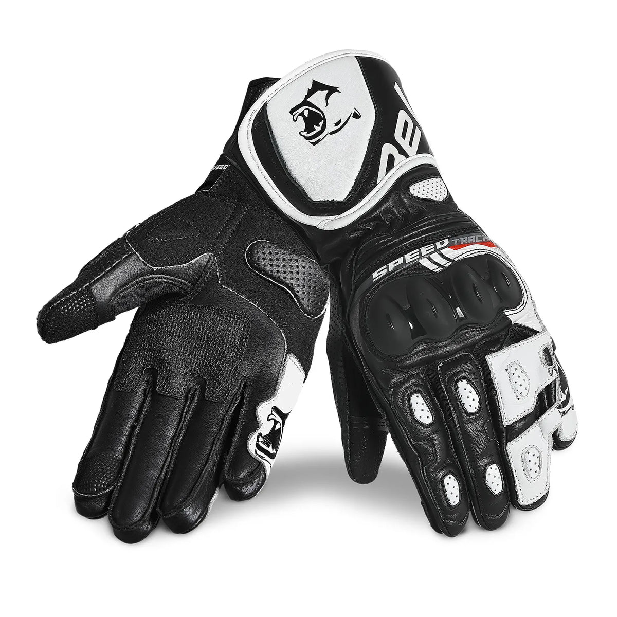 BELA Guantes Lemox Racing Man Negro/Blanco