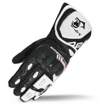 BELA LEMOX CUIR GUANTS DE MOTO NEGRE ANTHRACITA