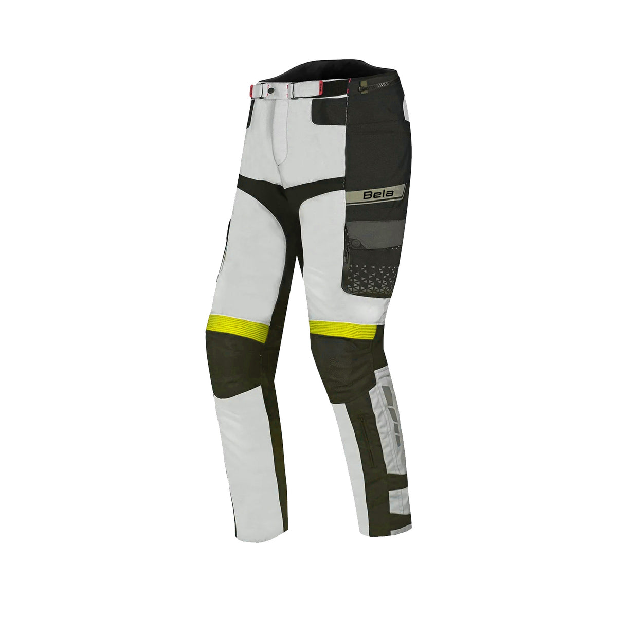 BELA - Pantalón Crossroad Extreme WP Hielo/Gris/Amarillo Fluor